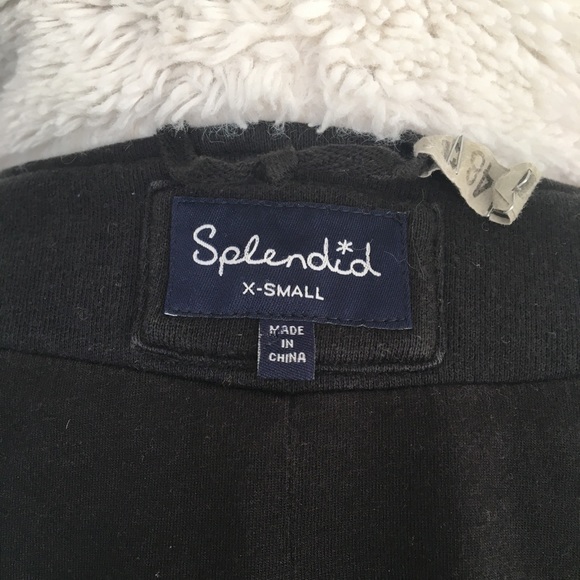 Fluffy Faux Fur Lined Zip Hoodie Jacket Black Grey - Picture 7 of 12